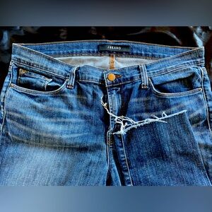J Brand frayed end skinny Jeans